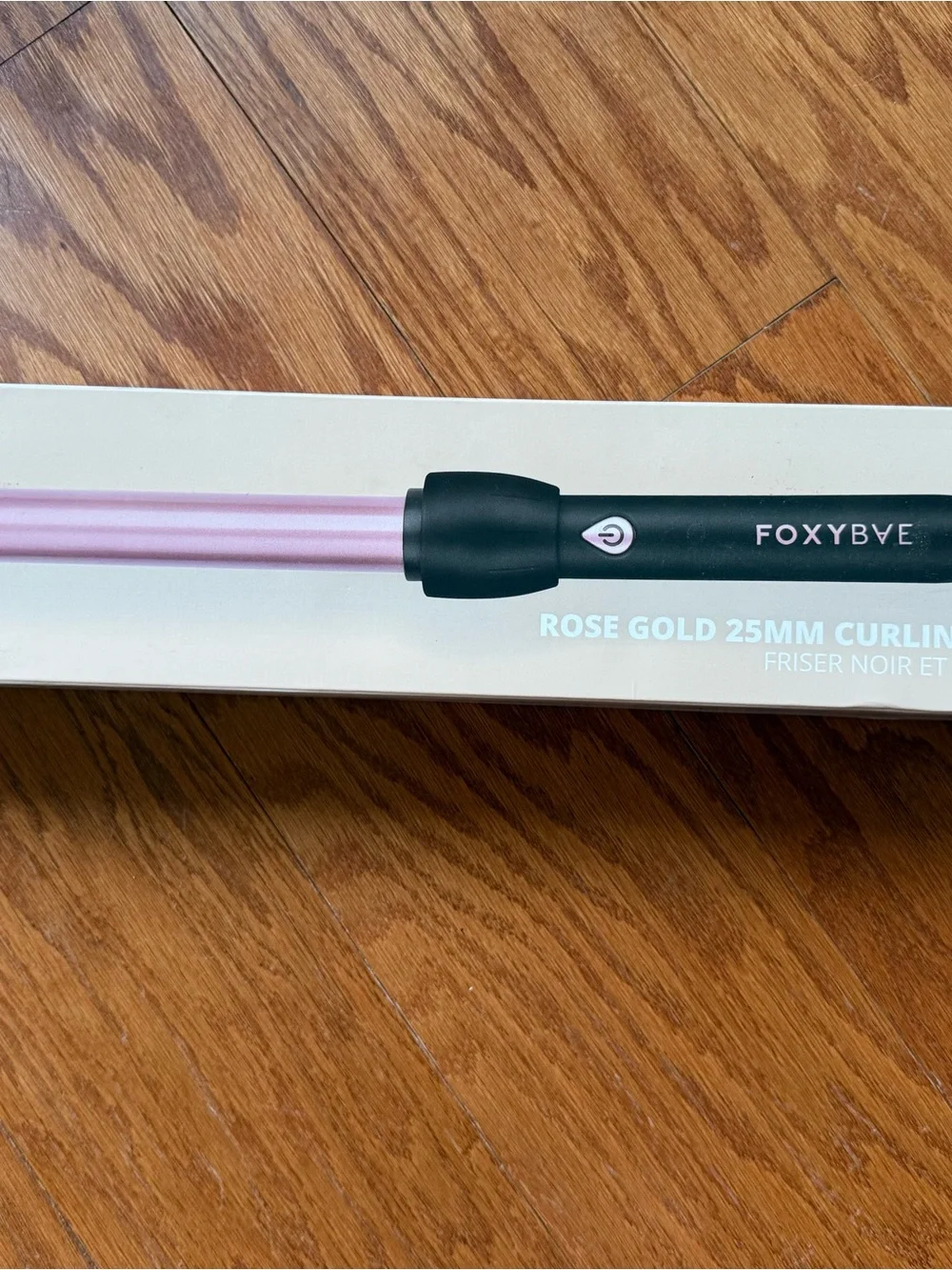 FOXYBAE Pink Curling Wand – Lightweight Women’s Hair Tool